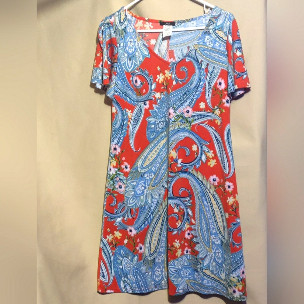 Paisley Floral Dress